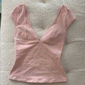 Free People Pink Top